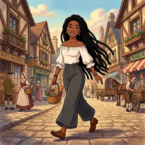 Disney-Inspired Style: Black Dreadlocks & Fashion