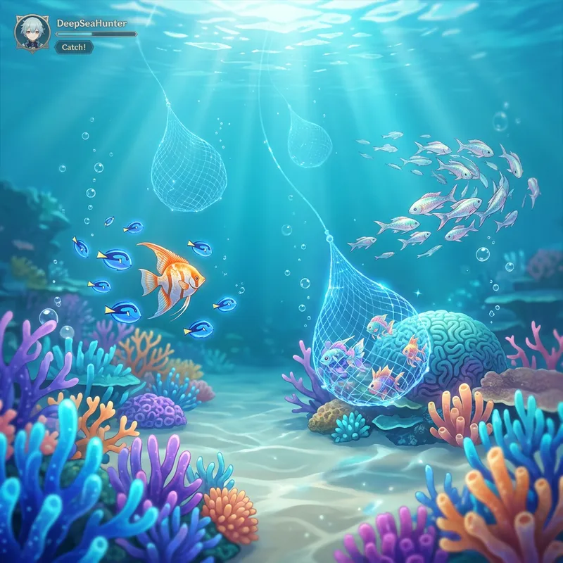 Immerse in Underwater Fantasy Online Fishing Adventure