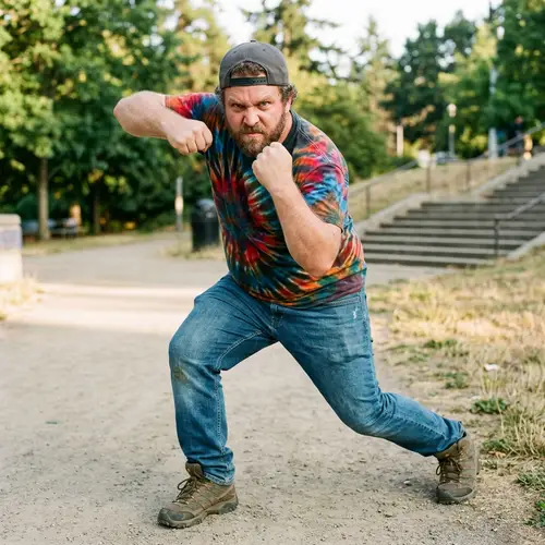 Dramatic Pose Inspiration | Action Stance for Men