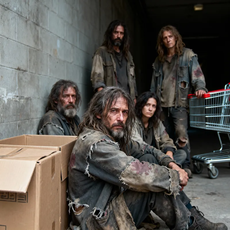 Create Realistic Homeless Character Images