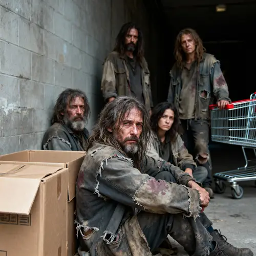 Create Realistic Homeless Character Images