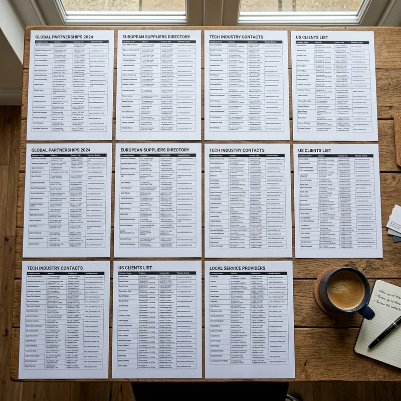 Create a Comprehensive Business Reference List | Top Company Directory