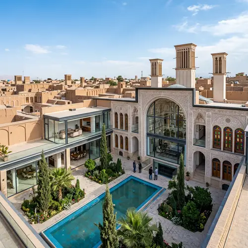 Modernizing Tabatabaei House in Kashan with Traditional Charm and Contemporary Vision