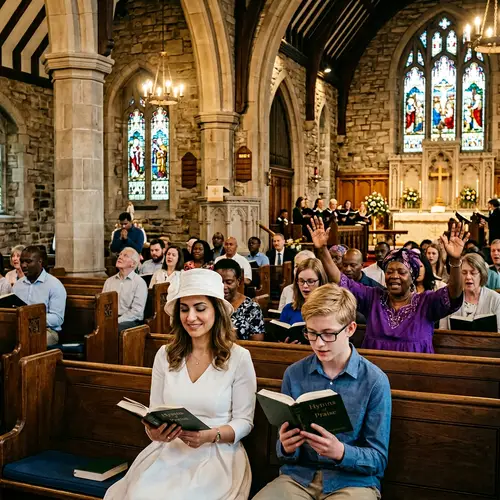 Warm & Inviting Church with Diverse Congregation