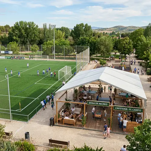 Build a Soccer Field with Recreational Space