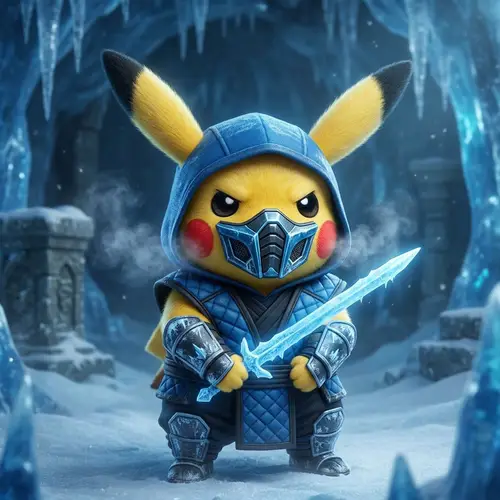 Yellow Rodent Cosplaying Video Game Character | Frosty Fusion