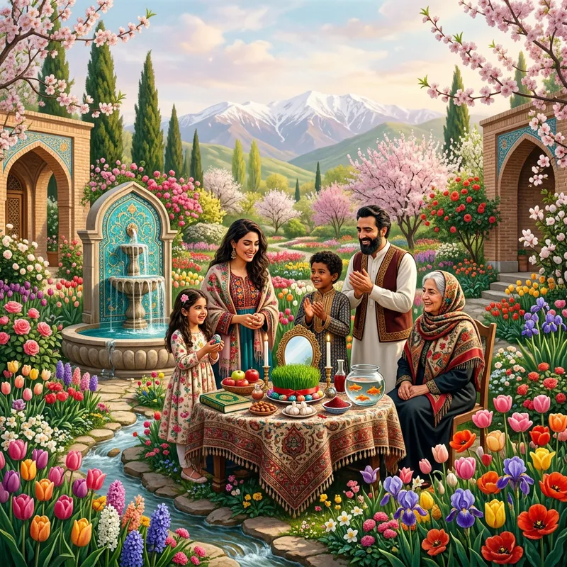 Dreamy Spring in Iran for Nowruz Celebration Dreamy Spring in Iran for Nowruz Celebration