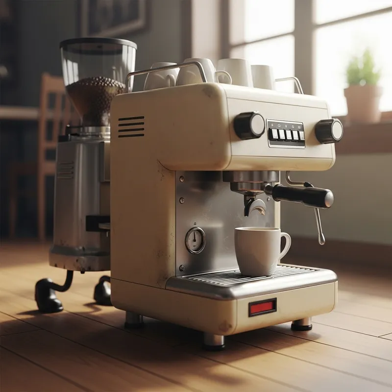 Tired Coffee Machine: A Fun Departure