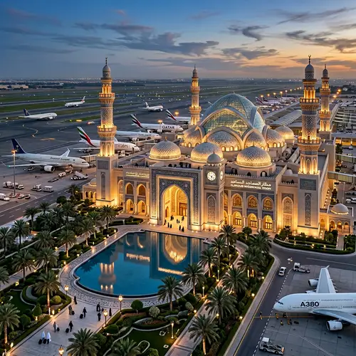 Islamic-Inspired Airport Architecture | Airport Design Details