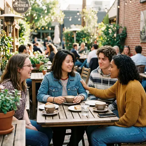 Friends Asking An About Quitting Smoking