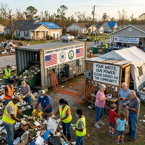 Transforming Waste into Clean Energy in Disaster Zones