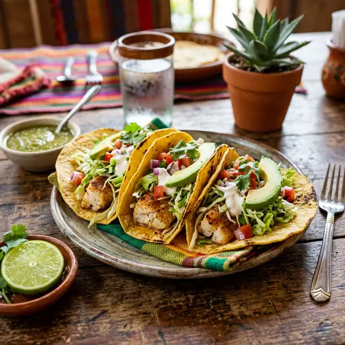 Tacos de Pescado Aesthetic: A Visual Delight