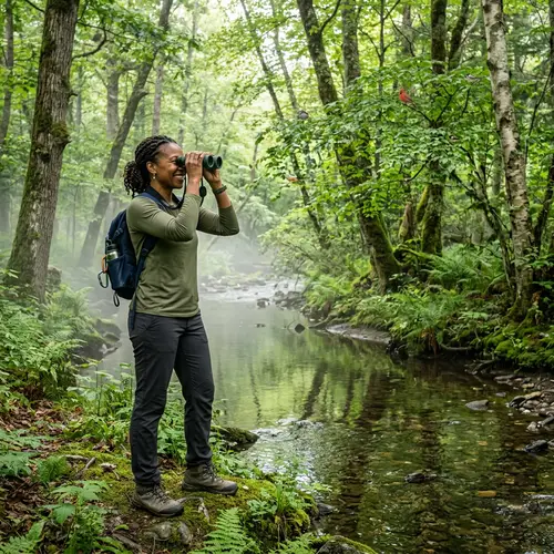 Tranquil Forest: Wildlife, Foliage, and Adventure
