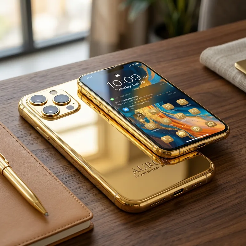 Luxury Gold Smartphone - Phone De Oro