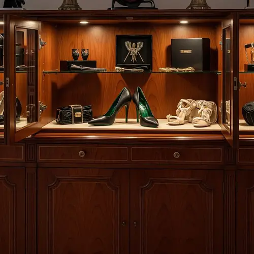 Elegant Luxurious Cabinet in Kingsman Style