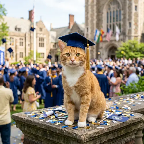Graduation Cat: Celebrate Feline Achievements