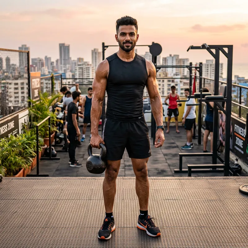 Strong South Asian Man | 1.76m Height | Health & Fitness Lifestyle