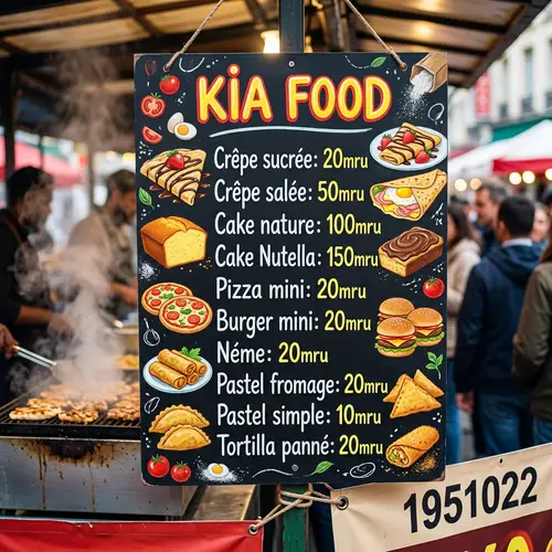 Kia Food: Delicious Crepes, Cakes, and More!