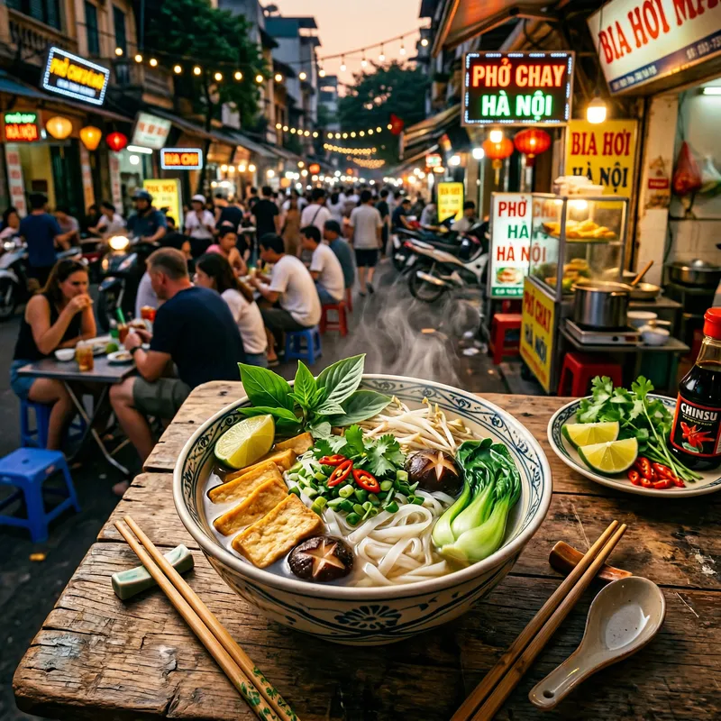 Delicious Pho Chay: Vegan Delight from Hanoi Delicious Pho Chay: Vegan Delight from Hanoi