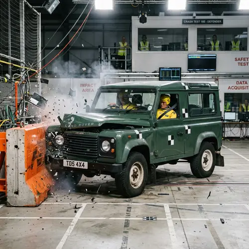 Land Rover Defender Crash Test: Unbreakable Performance
