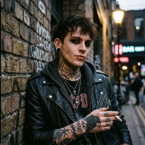 Gothic Bad Boy Look: Unleash Your Inner Rebel