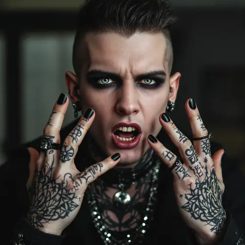 Gothic Bad Boy Look: Unleash Your Inner Rebel