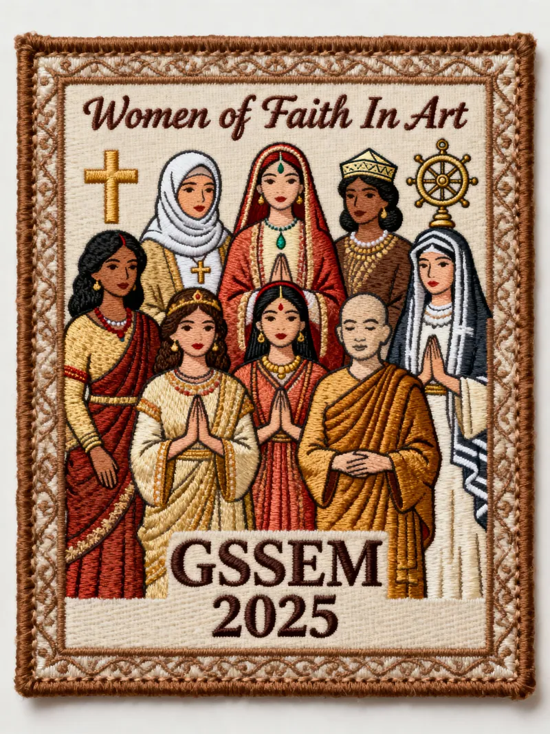 Women of Faith in Art: Framed Patch | GSSEM 2025
