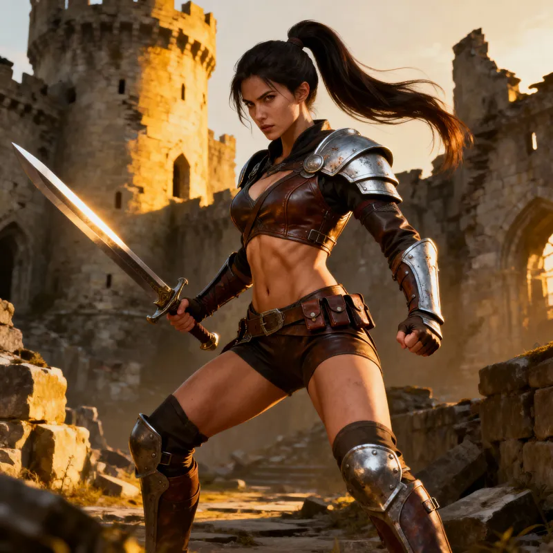 Create a Female Game Character with Great Attributes