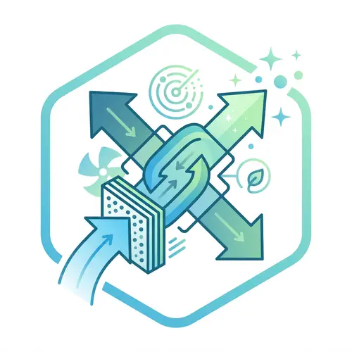 Ventilation Equipment Icon Design