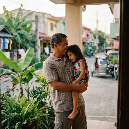 Filipino Father: A Portrait of Love and Strength