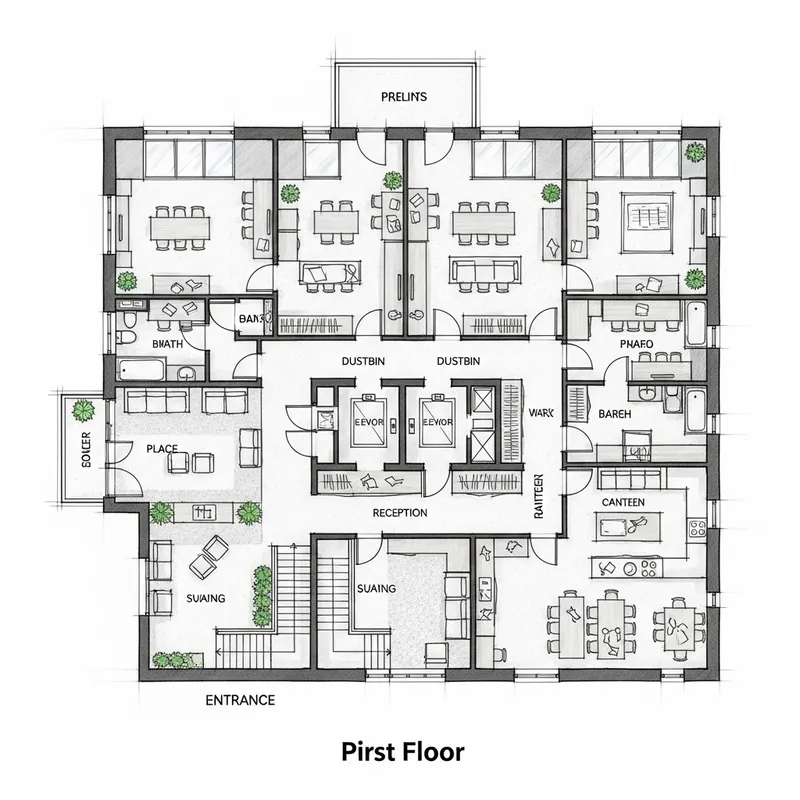 Special Needs School First Floor Design Guide