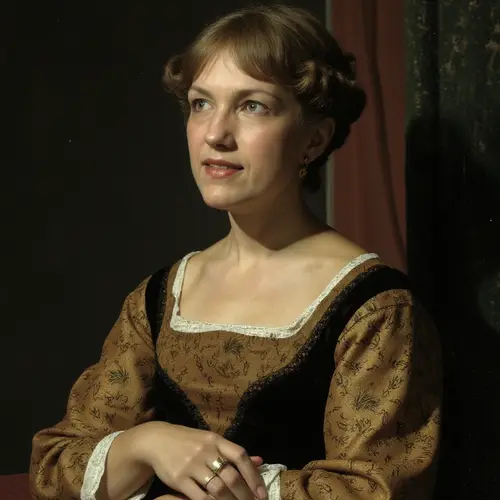 Renaissance Style Model Photography