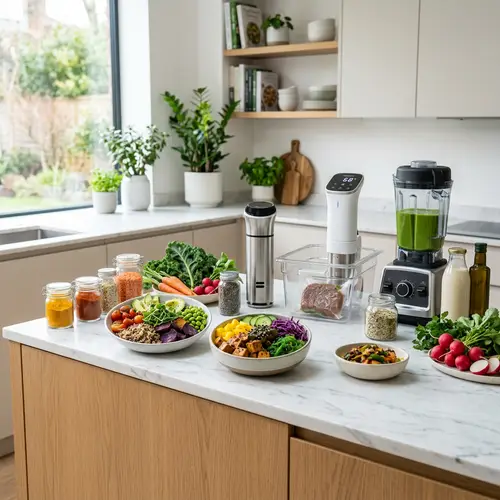 Innovative Vegan Food Technology for Modern Cooking