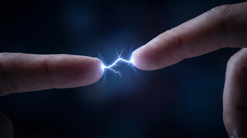 Capture Electric Blue Sparks in Macro Photography