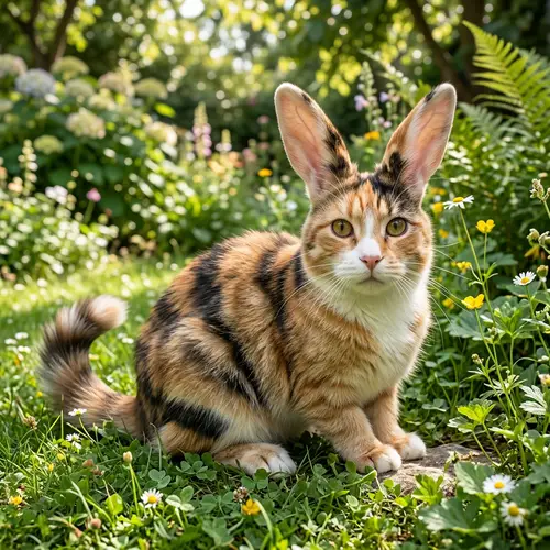 Calico Cat and Rabbit Hybrid: A Unique Pet Idea