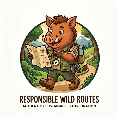 Wild Pig Mascot for Responsible Tourism