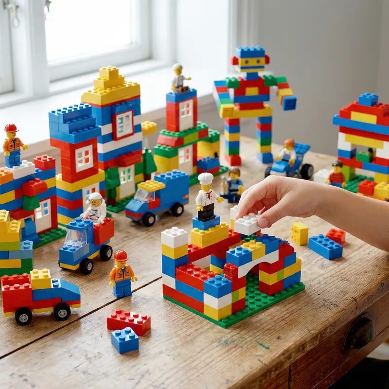 Colorful LEGO Brick Building Designs for Creative Play