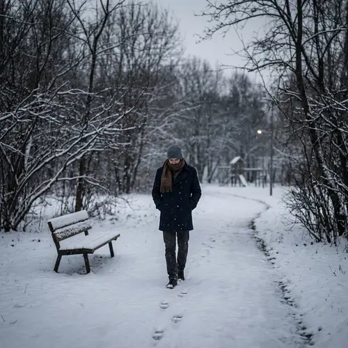 Sad Winter Scene Without You