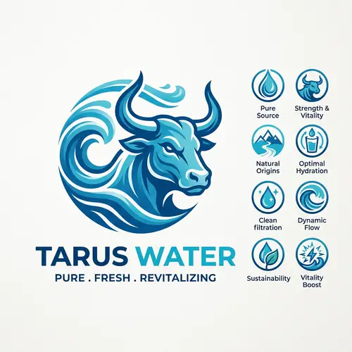 Tarus Water Logo Design and Iconography