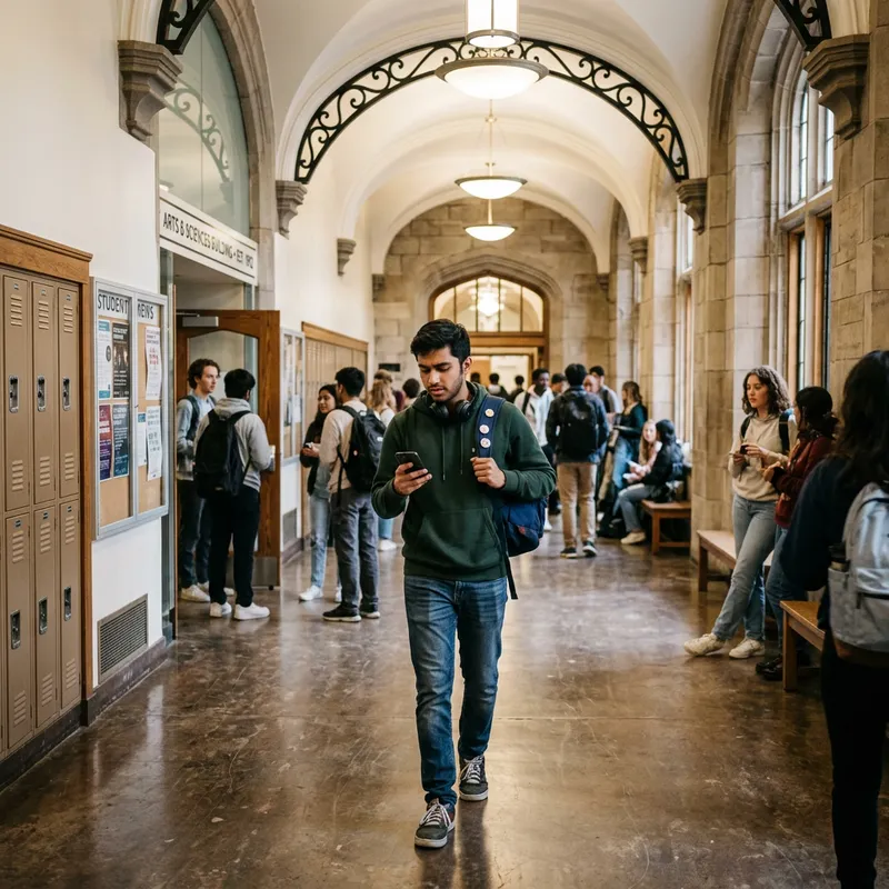 University Student Surprised by First Class Cancellation University Student Surprised by First Class Cancellation