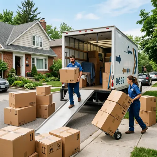 Moving Services with Large Boxes and Trucks