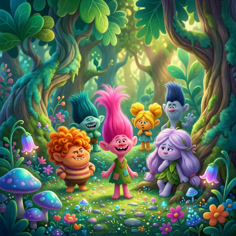 DreamWorks Trolls Movie - Fun Characters and Adventure