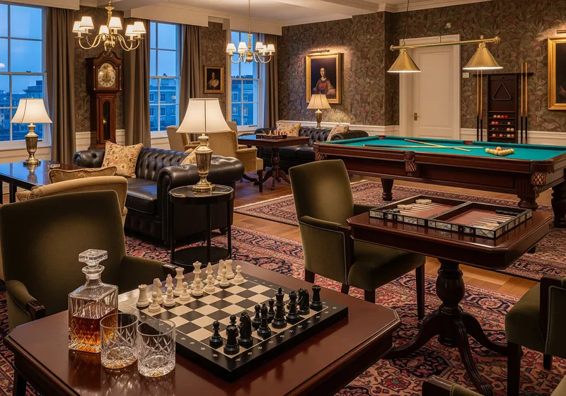 Luxury Game Room for Upscale Hotels
