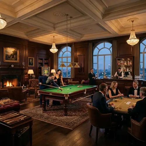 Luxury Game Room for Upscale Hotels