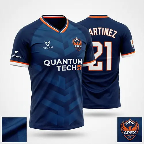 Custom Athletic Jersey Design for Teams