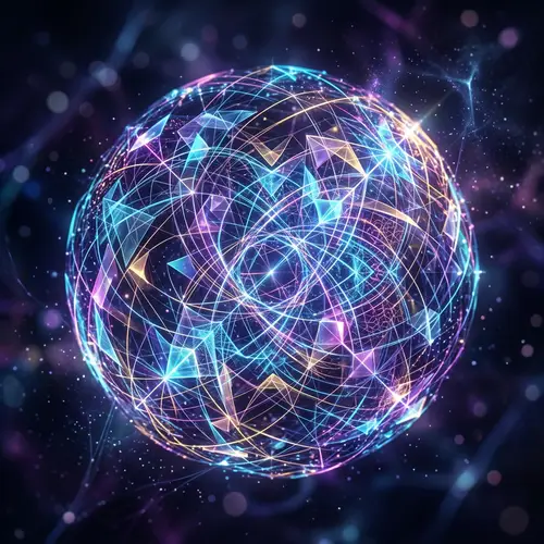 Abstract Sphere - Captivating Digital Art