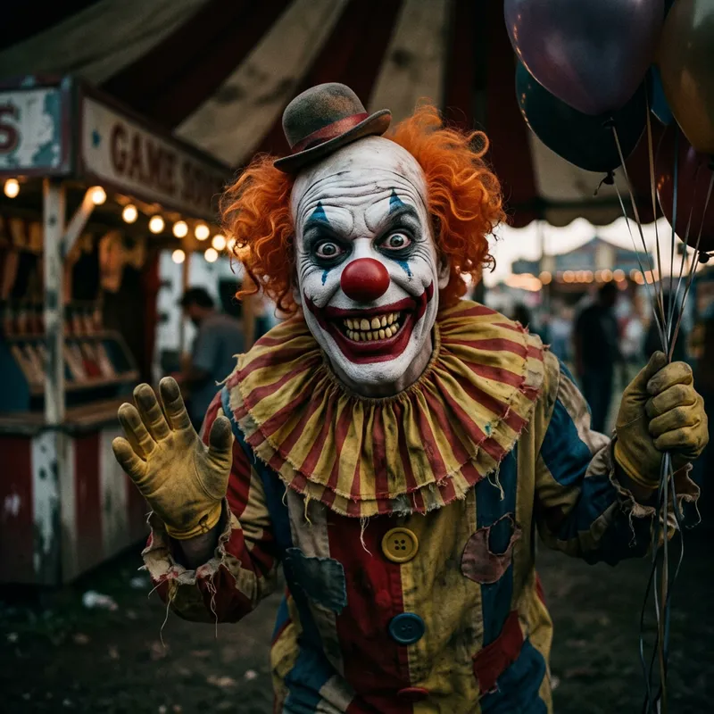 Scary Clown Happy: Unique Halloween Decor Ideas