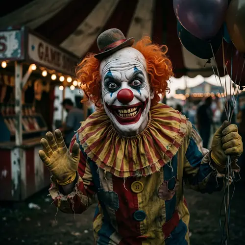 Scary Clown Happy: Unique Halloween Decor Ideas