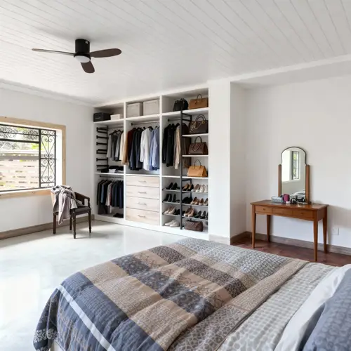 Stylish Walk-In Closet Design for Bedrooms