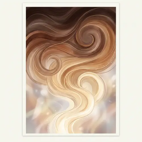 Ombré Hair Trend | Abstract Visual Interpretation